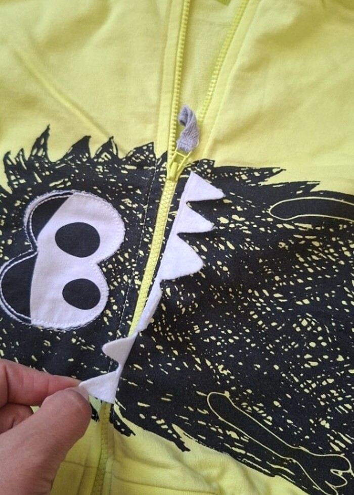 Çocuk penye yelek - Görsel 3