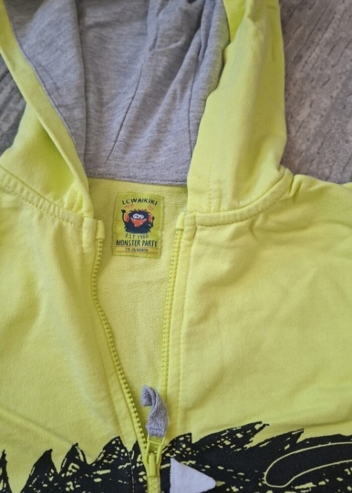 Çocuk penye yelek - Görsel 4