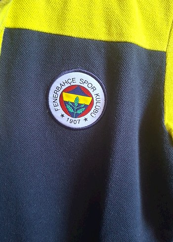 Sarı Lacivert Kısa Kollu Polo Tişört - Görsel 3