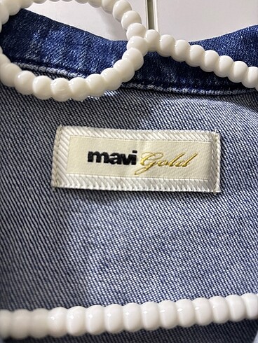 Mavi Jeans Mavi- Vücudu saran mini denim elbise
