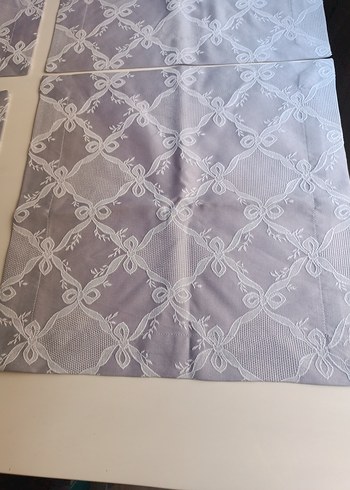 lila Desenli örtü yada misafir çay peçetesi36 ya 36 - Görsel 3