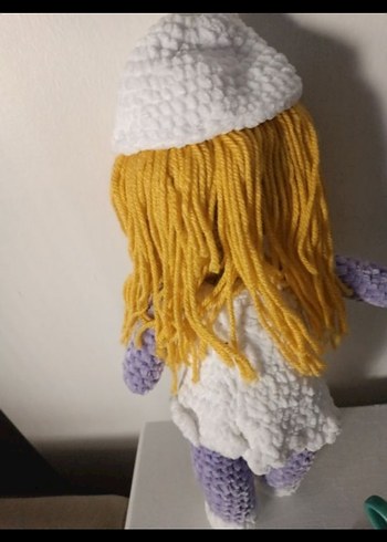 El Örgüsü Mor Bebek Oyuncak - Görsel 3