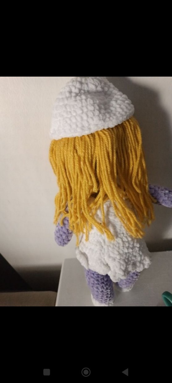 El Örgüsü Mor Bebek Oyuncak - Görsel 3