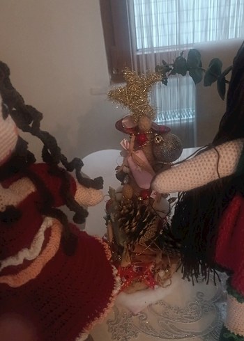 Renkli El Yapımı Bebek Seti yılbaşı ağacı set - Görsel 3