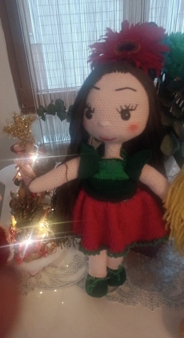 Renkli El Yapımı Bebek Seti yılbaşı ağacı set - Görsel 4