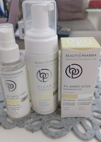 Clear Skin Yüz Temizleyici Köpük ve jel üçlü set - Görsel 2