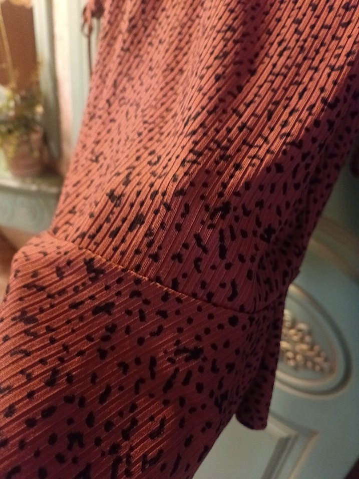 Bohem Tarz Örme Midi Elbise - Görsel 5