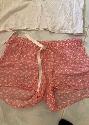 Penti Beyaz Askılı Mini Kadın Pijama Takımı