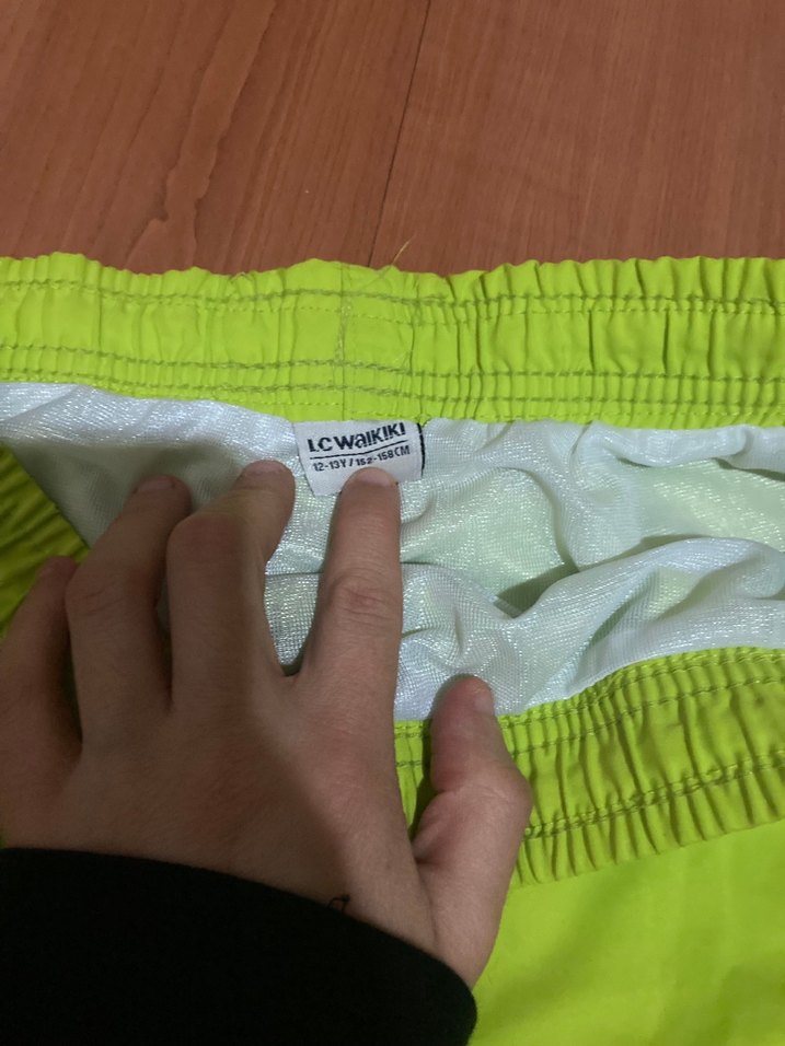 Yeşil Erkek Çocuk Deniz Şortu - Görsel 2