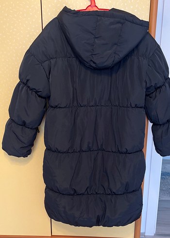 Kadın şişme mont uzun - Görsel 4