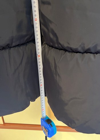 Kadın şişme mont uzun - Görsel 6