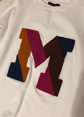 Beyaz Kadın Sweatshirt - Görsel 2