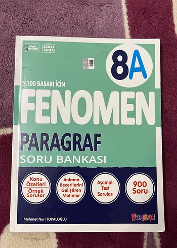 Fenomen 8A Paragraf Soru Bankası