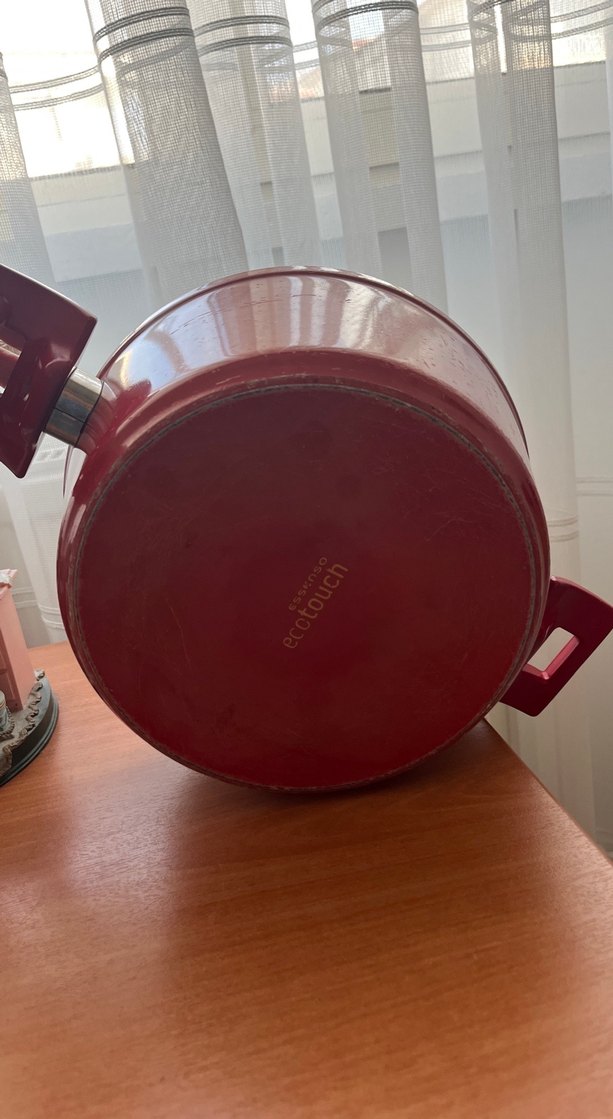 Parlak Kırmızı Tencere - Görsel 5