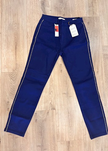 Kadın Elastik Denim Pantolon