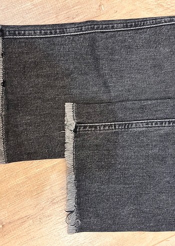 26 Beden Koyu Gri Kadın Denim Pantolon