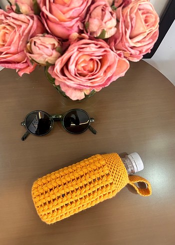 Sarı Renkli su şişesi Kılıfı - Görsel 5