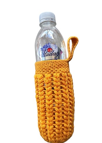 Sarı Renkli su şişesi Kılıfı - Görsel 3