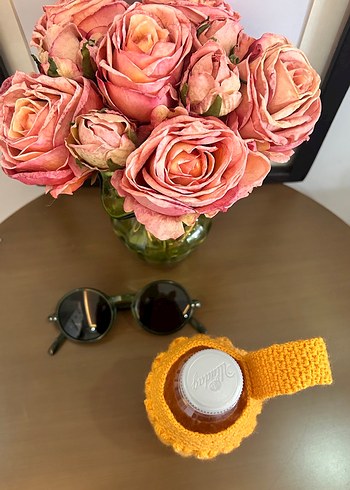 Sarı Renkli su şişesi Kılıfı - Görsel 6