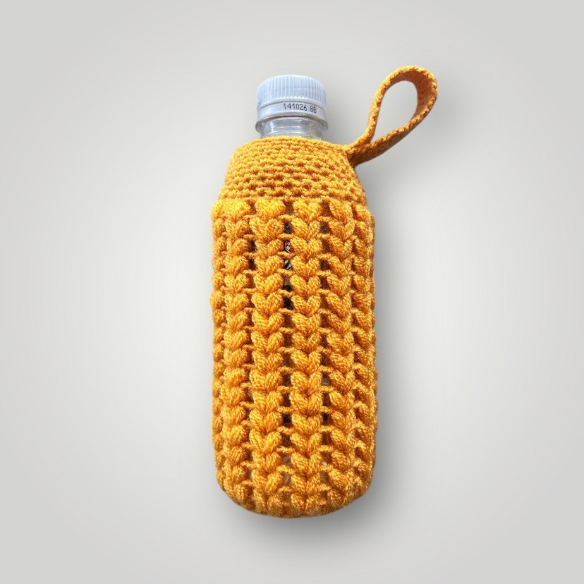 Sarı Renkli su şişesi Kılıfı - Görsel 2