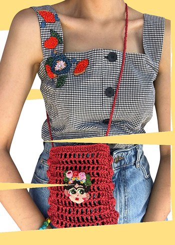 Diğer Frida Kahlo çanta