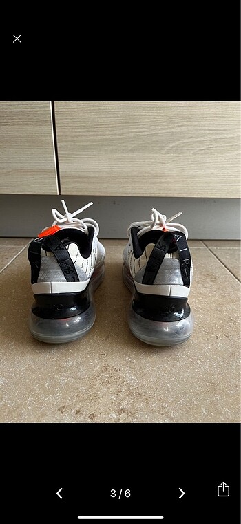 36,5 Beden Nike spor ayakkabı