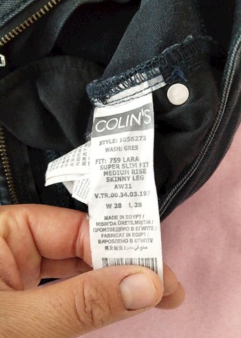 Kumaş kot Pantolonlar - Görsel 9