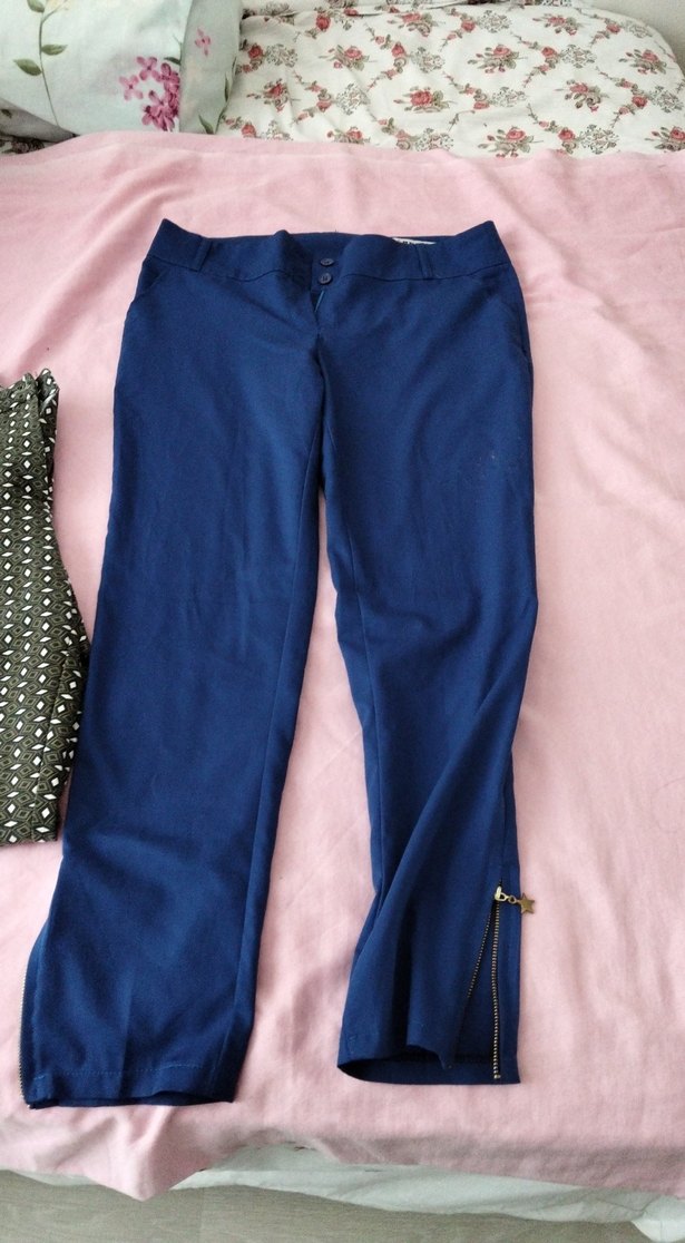 Kumaş  kot Pantolonlar - Görsel 3