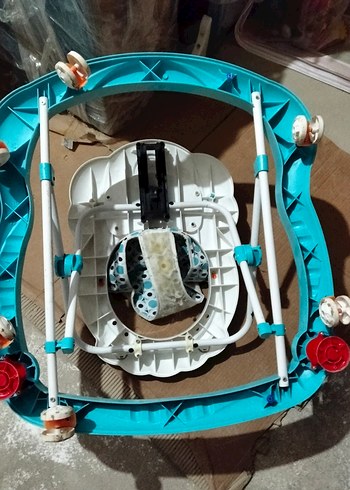 Turkuaz Bebek Yürüteci - Görsel 3