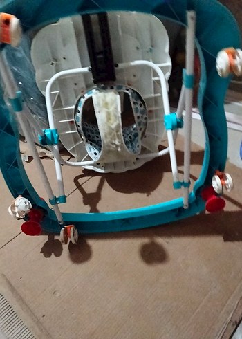 Turkuaz Bebek Yürüteci - Görsel 4