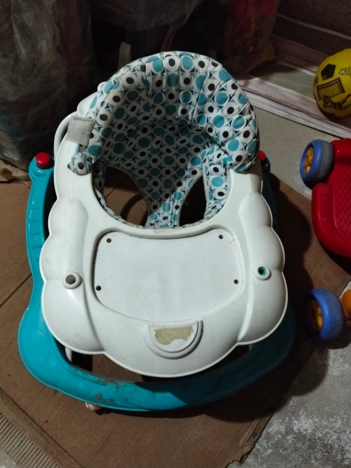 Turkuaz Bebek Yürüteci - Görsel 2