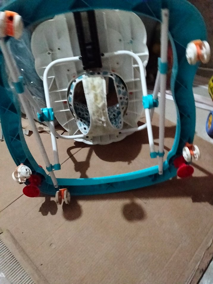 Turkuaz Bebek Yürüteci - Görsel 4