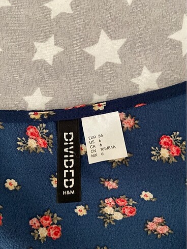 xs Beden lacivert Renk H&M bluz