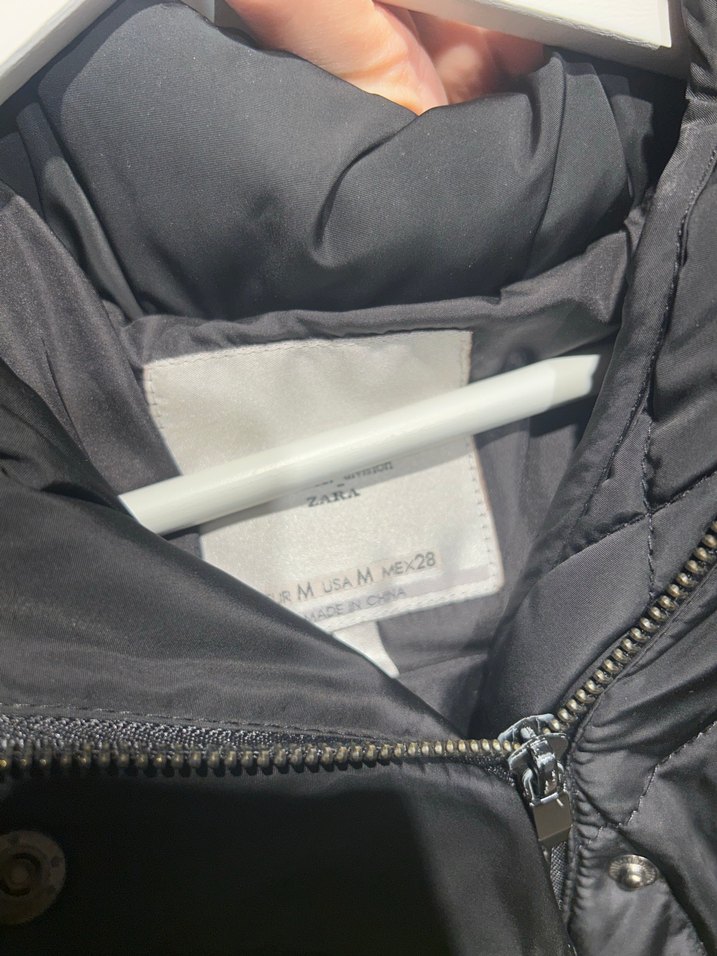 Zara Kürklü Siyah Kadın Yelek - Görsel 4