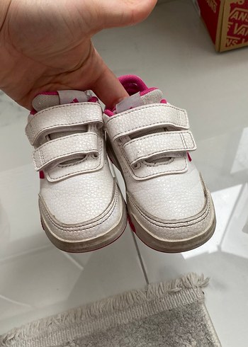 Kız Çocuk Pembe Cırt Cırtlı Spor Ayakkabı - Görsel 2