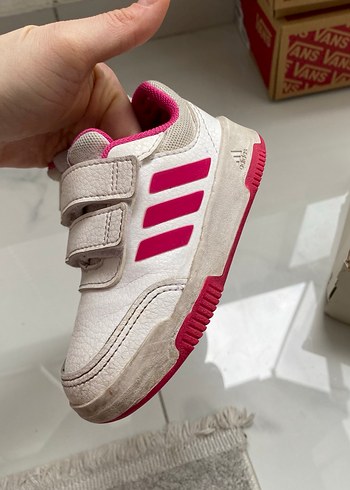 Kız Çocuk Pembe Cırt Cırtlı Spor Ayakkabı - Görsel 3