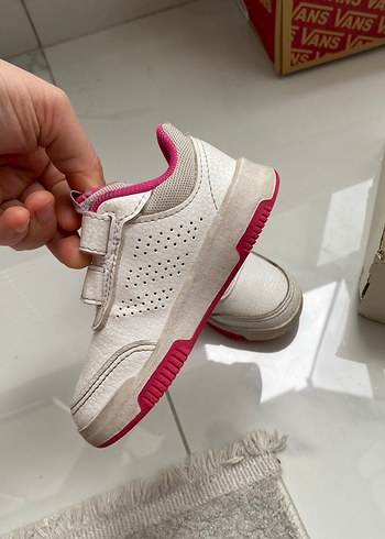 Kız Çocuk Pembe Cırt Cırtlı Spor Ayakkabı - Görsel 4