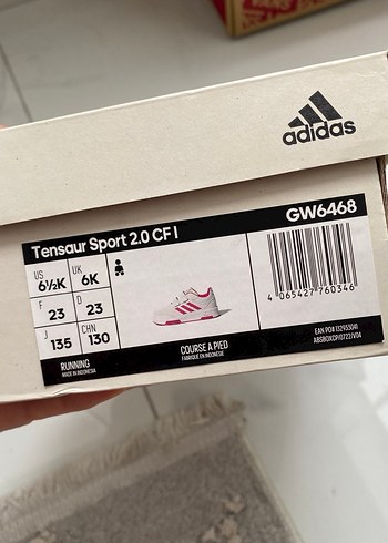 Kız Çocuk Pembe Cırt Cırtlı Spor Ayakkabı - Görsel 5