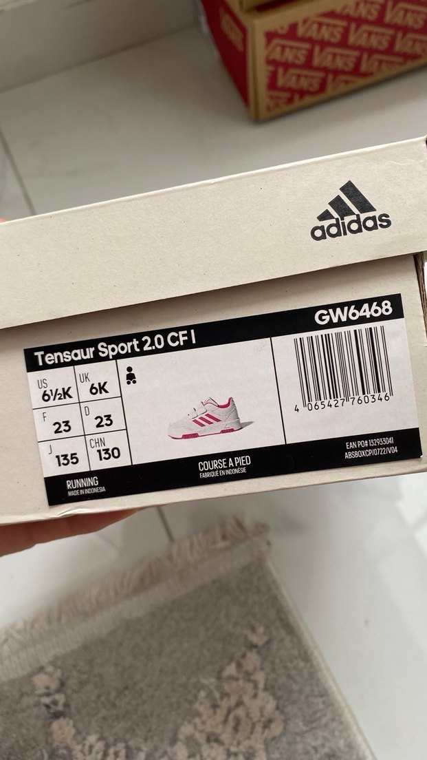 Kız Çocuk Pembe Cırt Cırtlı Spor Ayakkabı - Görsel 5