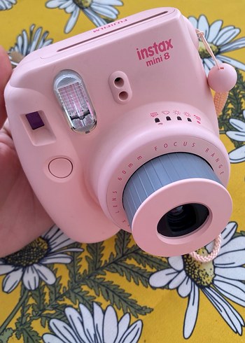 Pastel Pembe Instax Mini 8 Film Kamera - Görsel 6