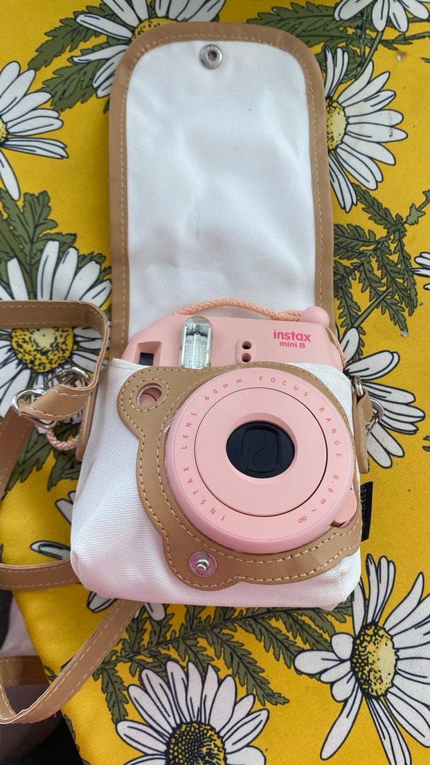 Pastel Pembe Instax Mini 8 Film Kamera - Görsel 3