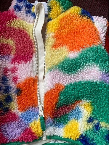 H&M peluş mont - Görsel 4