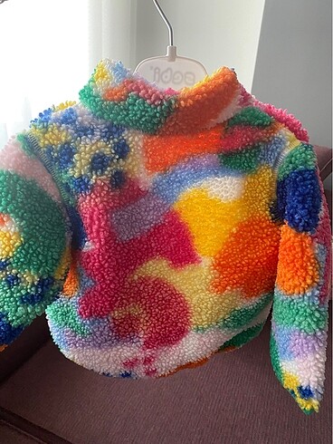 H&M peluş mont - Görsel 7