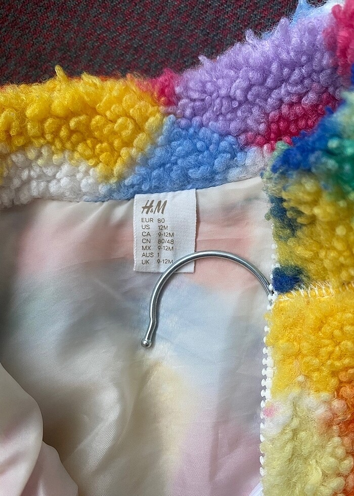 H&M peluş mont - Görsel 2