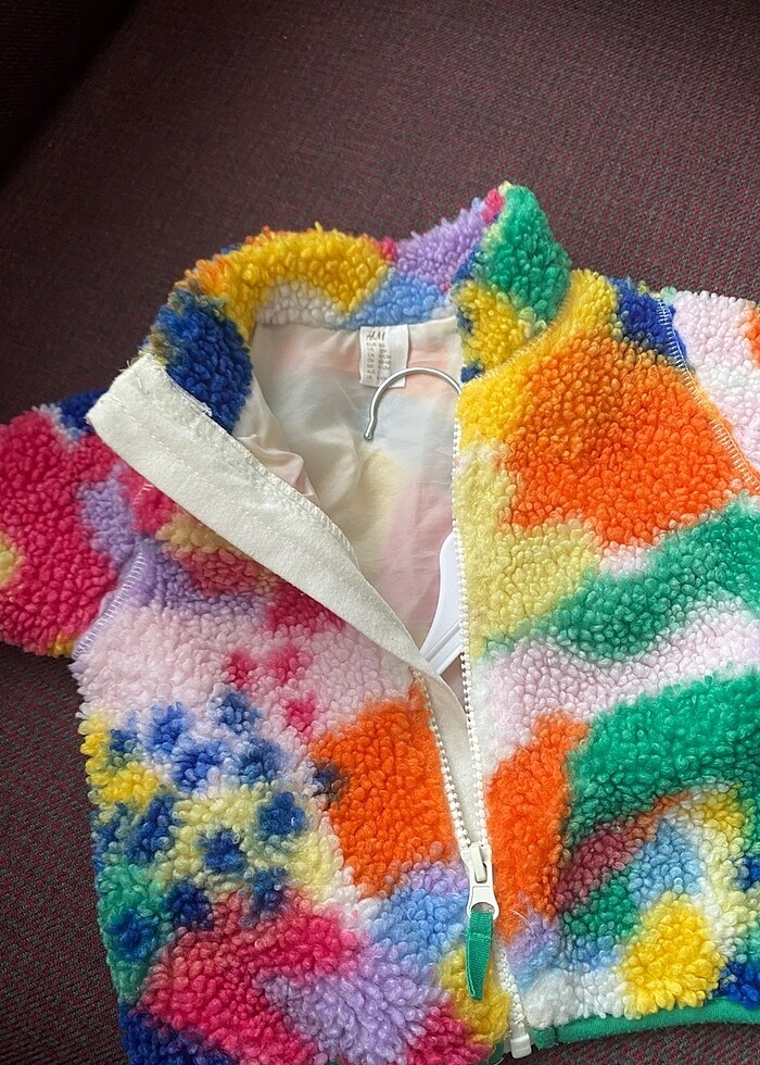 H&M peluş mont - Görsel 3