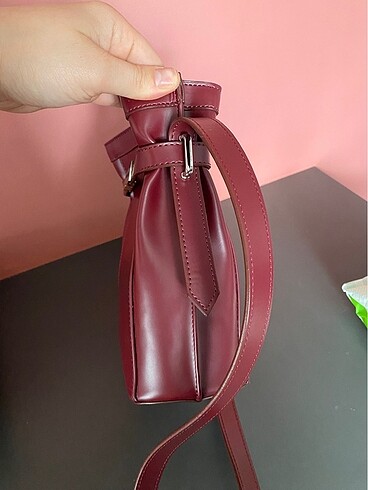 Manuka bordo çanta - Görsel 5