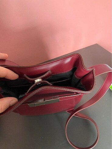 Manuka bordo çanta - Görsel 8