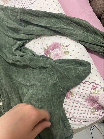 Yıkama müslin elbise - Görsel 7