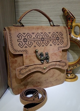 ETNİK DESEN ÇANTA