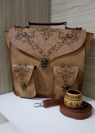 VİNTAGE MODEL ÇANTA-TABA